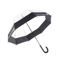 Apollo dome shape umbrella  poe transparent umbrella with logo printing