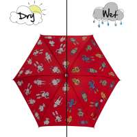 when wet change color umbrella for kids