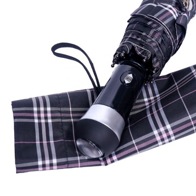 auto umbrella with led light