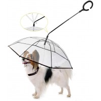 Good quality pet puppy umbrella with chain lead pet dog umbrella pets umbrella