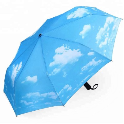 Free shipping umbrella with sky printing