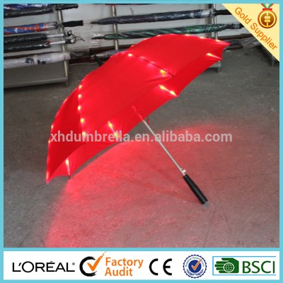 19 inch kids umbrella with led light and handle with torch umbrella