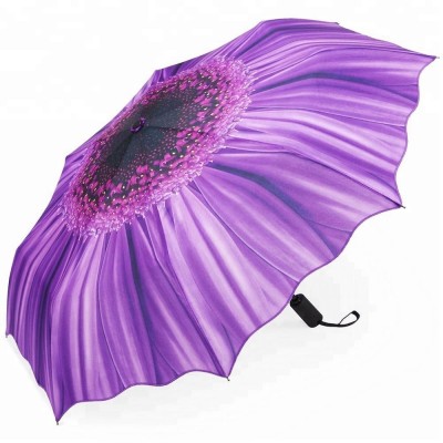 lavender printed umbrella for amazon market and ebay